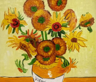 van goagh sun Flowers