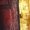 Abstract gold sq