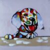 dog with tonge